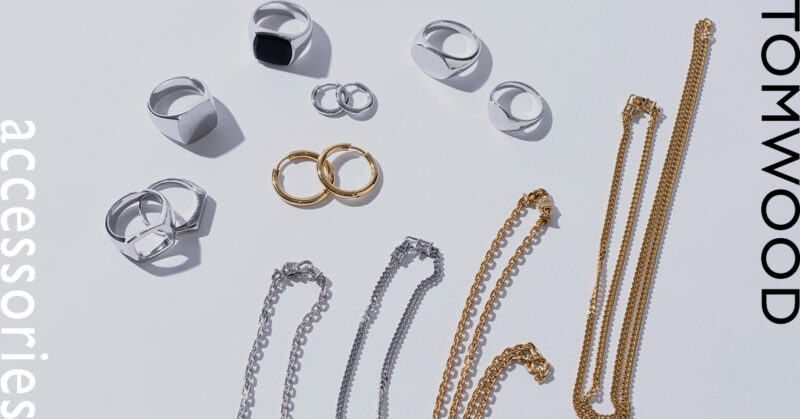 洗練された美しさを纏う。TOMWOODのアクセサリー