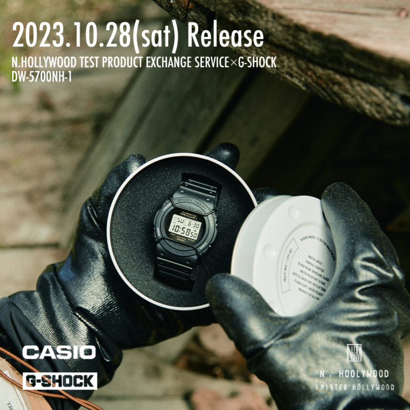 2023.10.28(sat)Release N.HOOLYWOOD×G-SHOCK