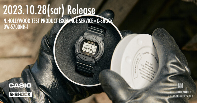 2023.10.28(sat)Release N.HOOLYWOOD×G-SHOCK