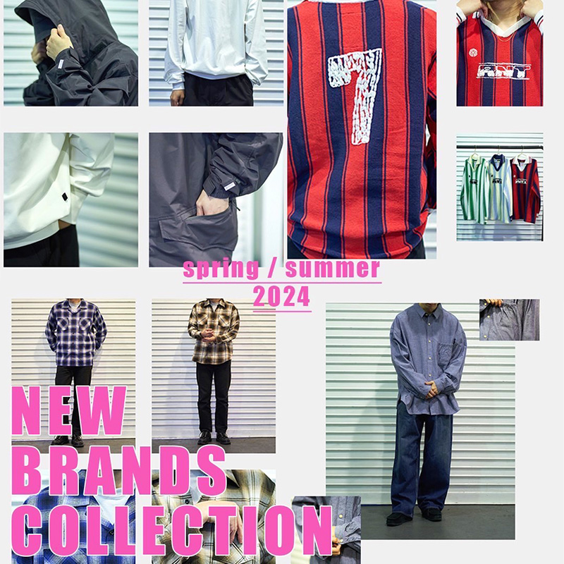24SS NEW BRANDS COLLECTION【MENS】