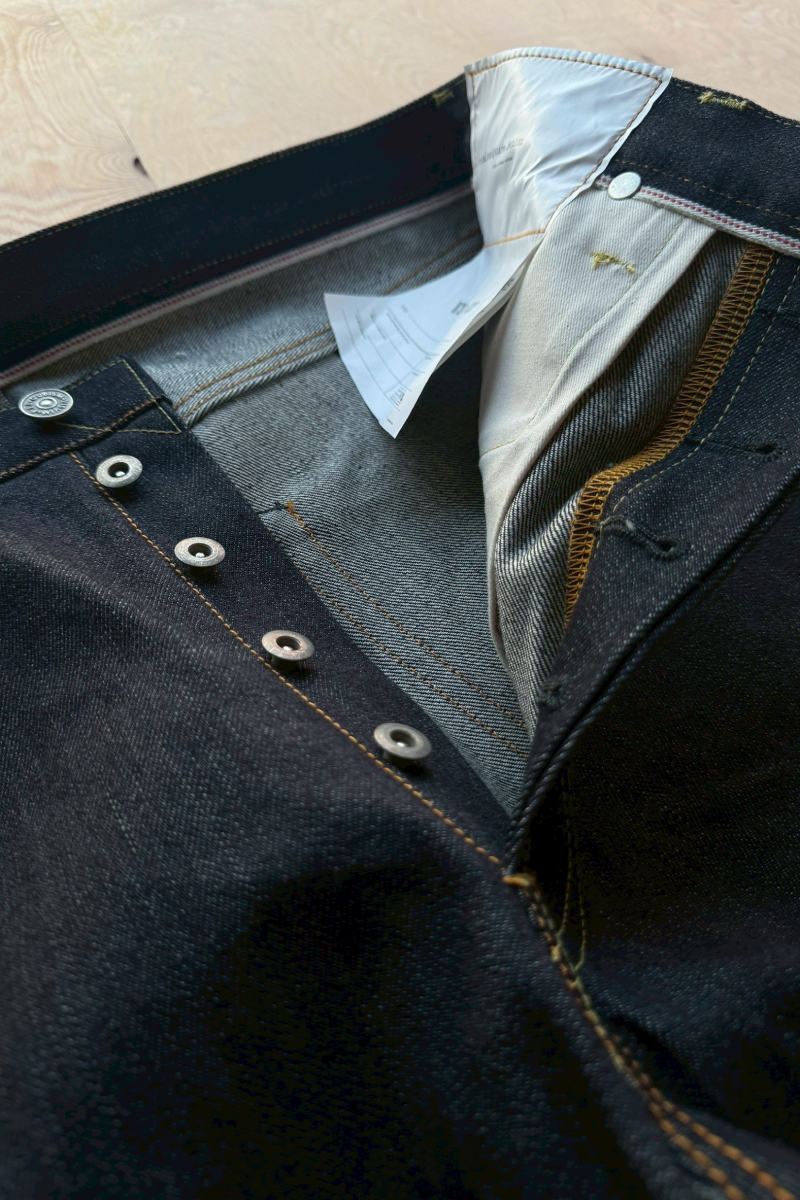 visvim(ビズビム)；SOCIAL SCULPTURE 01 EX WD UNWASHED ソーシャルスカルプチャー アンウォッシュド 5ポケットデニム 0125105005003;01