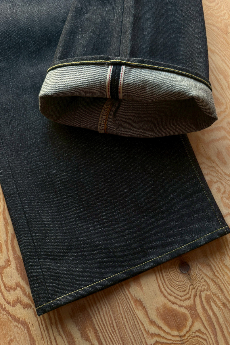 visvim(ビズビム)；SOCIAL SCULPTURE 01 EX WD UNWASHED ソーシャルスカルプチャー アンウォッシュド 5ポケットデニム 0125105005003;02