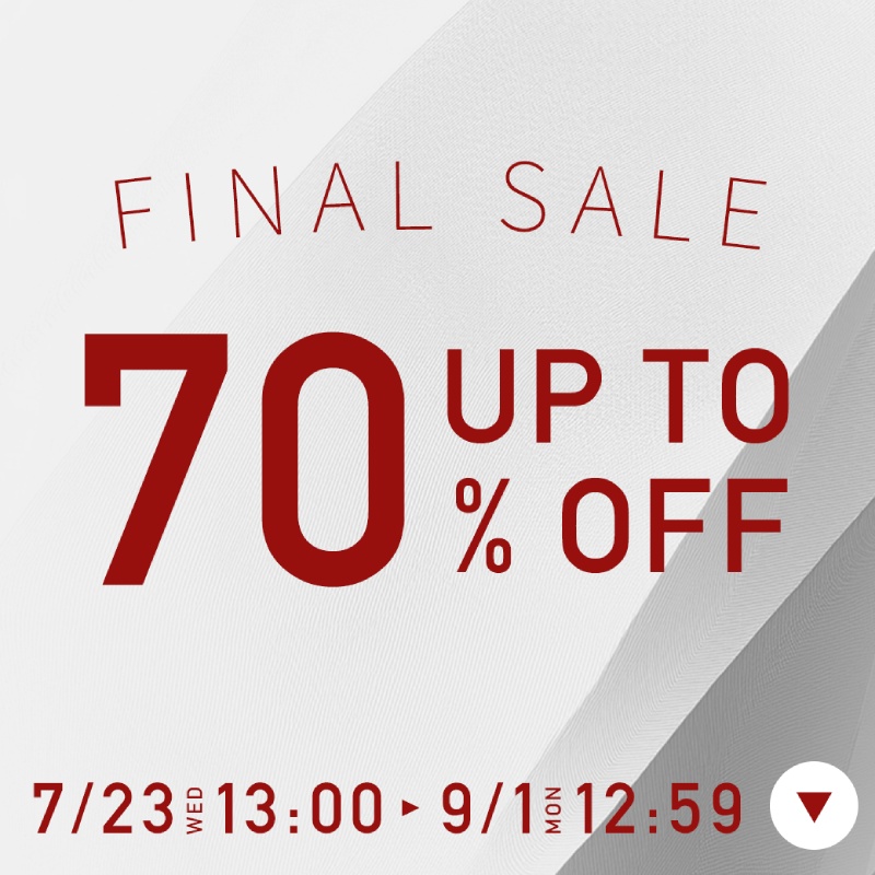 FINAL SALEを開催！