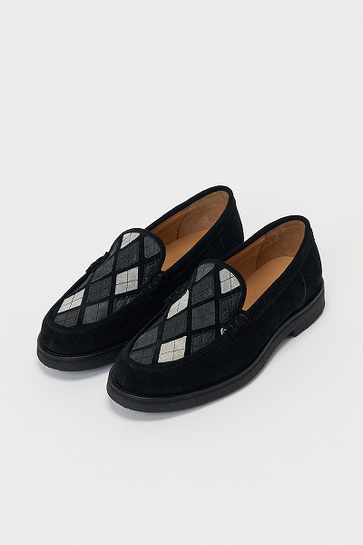 Hende Scheme(エンダースキーマ)argyle loafer(アーガイルローファー)xu-s-agl