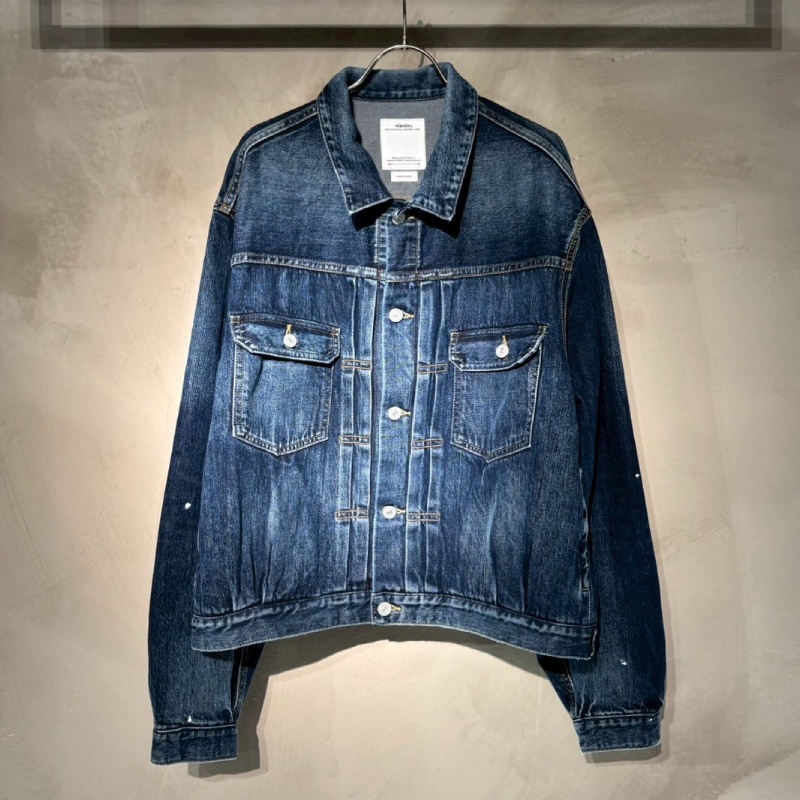visvim デニムジャケット VISVIM ビズビム デニムジャケット 101 JKT DAMAGED