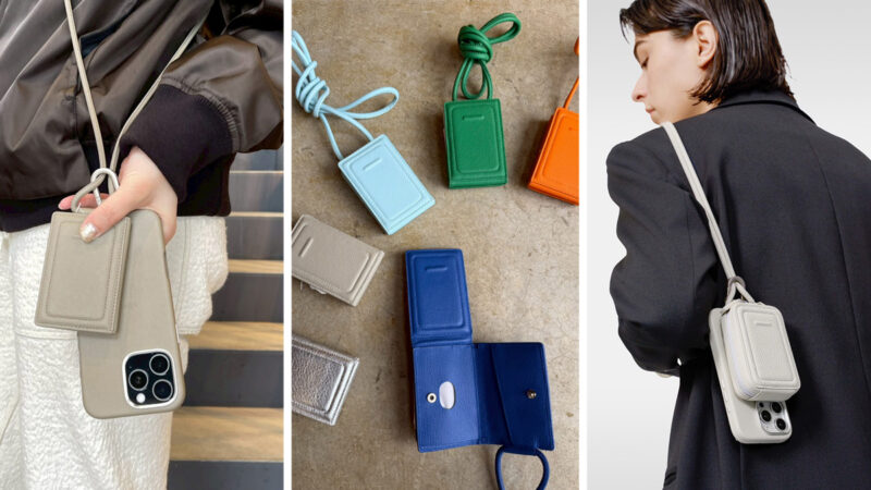 毎日持つものだから気分が上がる物を選びたい。objects.io（オブジェクツアイオー）のiPhoneケース＆ショルダー