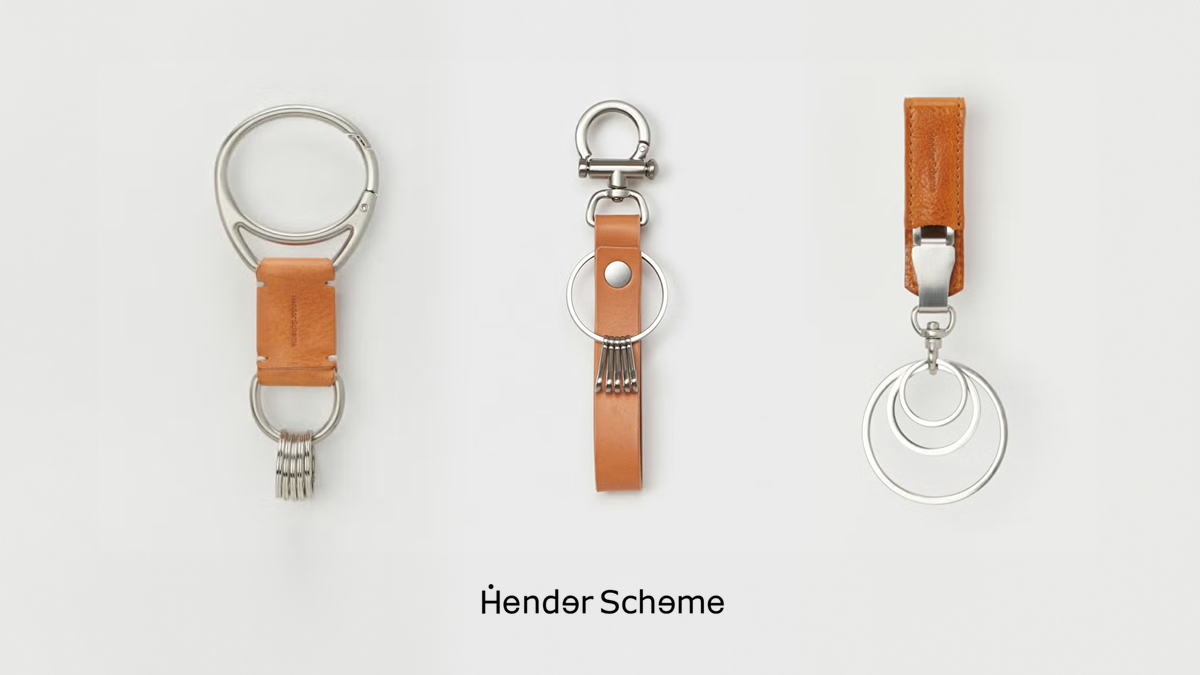 Hender Scheme(エンダースキーマ)キーリングおすすめ5選