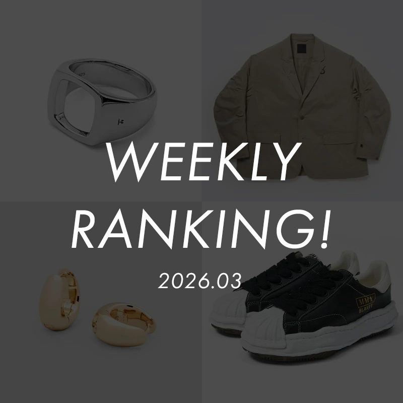 週間ランキング 2026.03.04