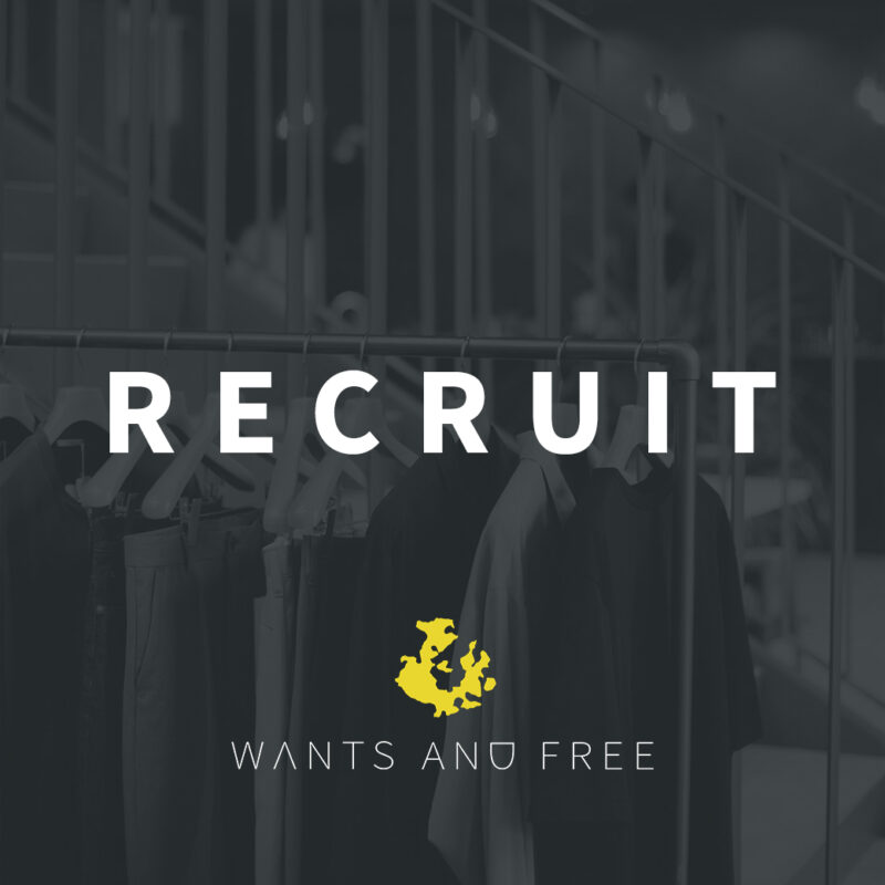 RECRUIT：スタッフ募集のお知らせ