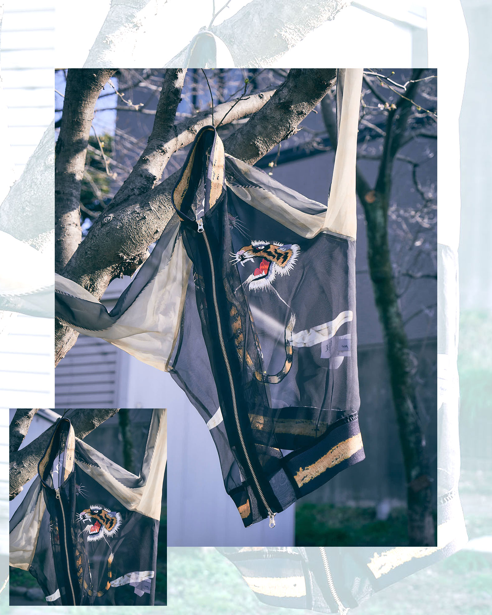 TOLQ(トルク) スカジャン 転写 グラフィック