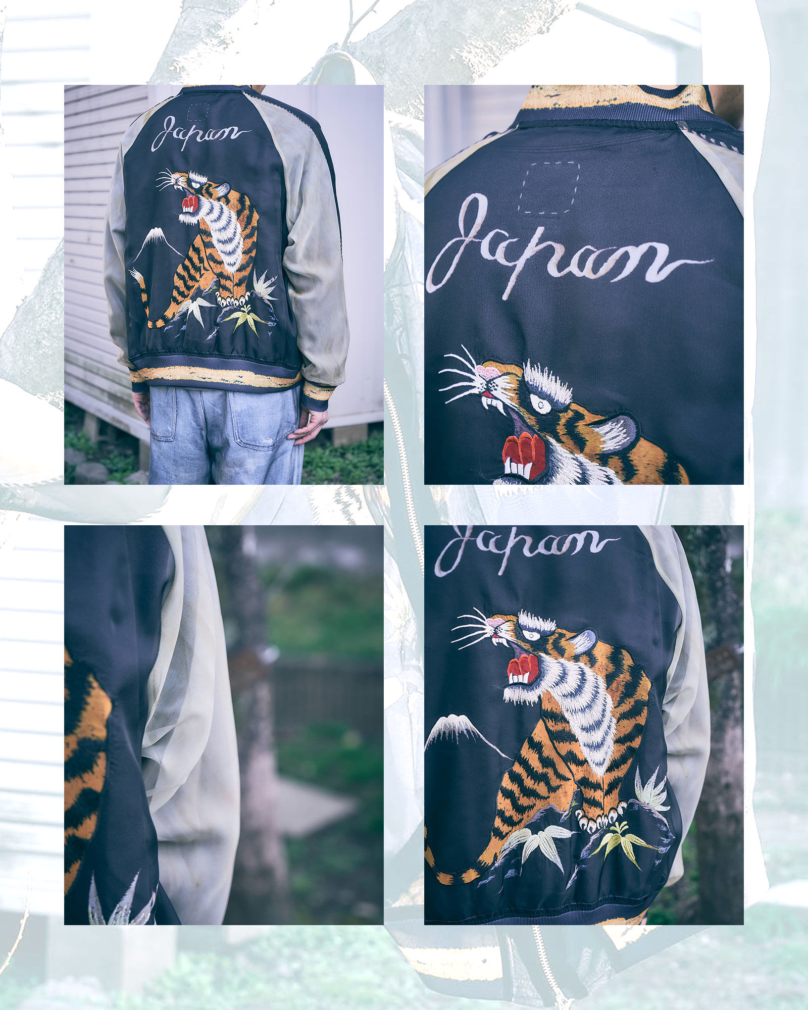 TOLQ(トルク) スカジャン 転写 グラフィック