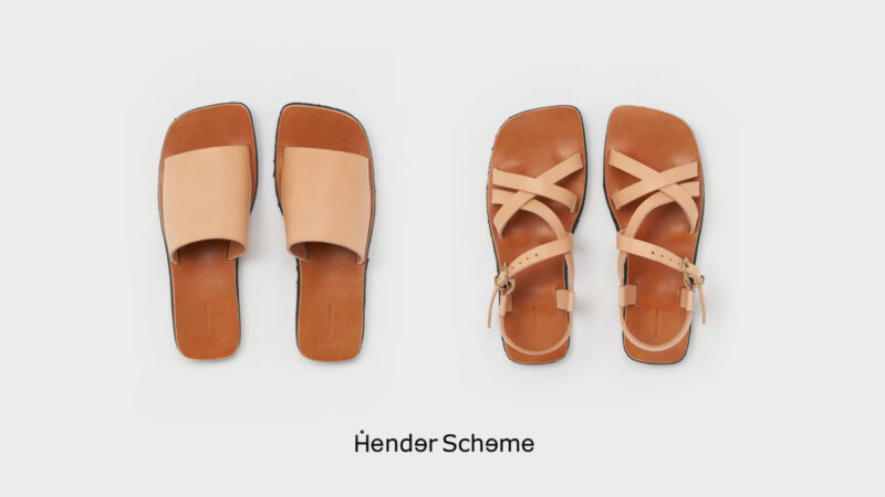 Hender Scheme(エンダースキーマ)新作2選　2026 SPRING 5th｜大人が選びたい夏のレザーサンダル2足