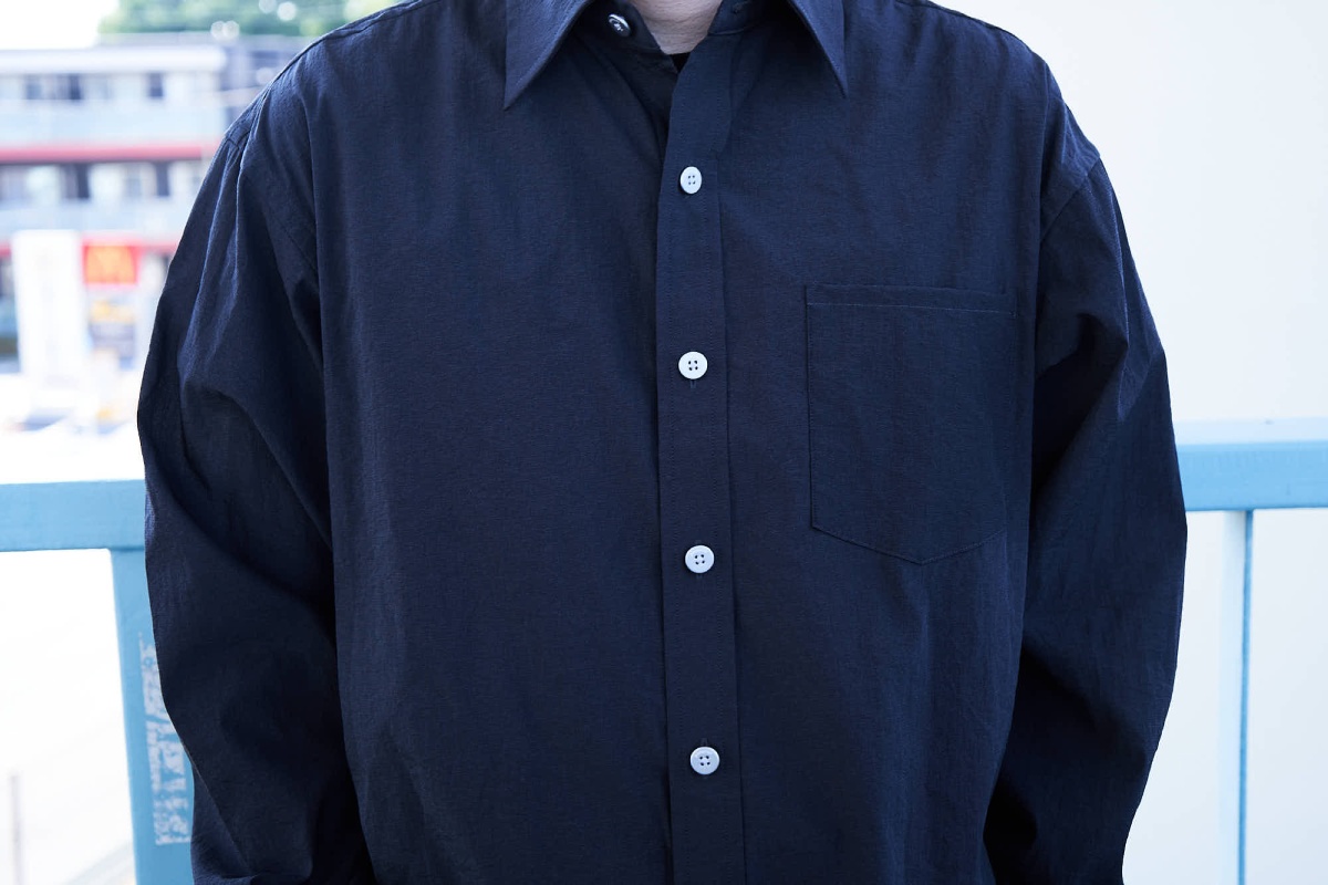 paratrait:BARK SKIN LS SHIRT
