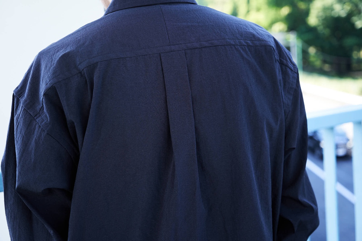 paratrait:BARK SKIN LS SHIRT