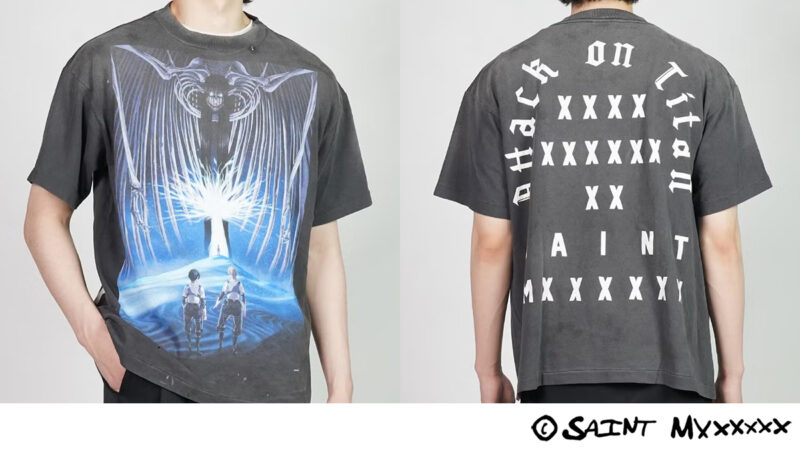 SAINT Mxxxxxx(セント マイケル)進撃の巨人コラボTシャツを徹底紹介