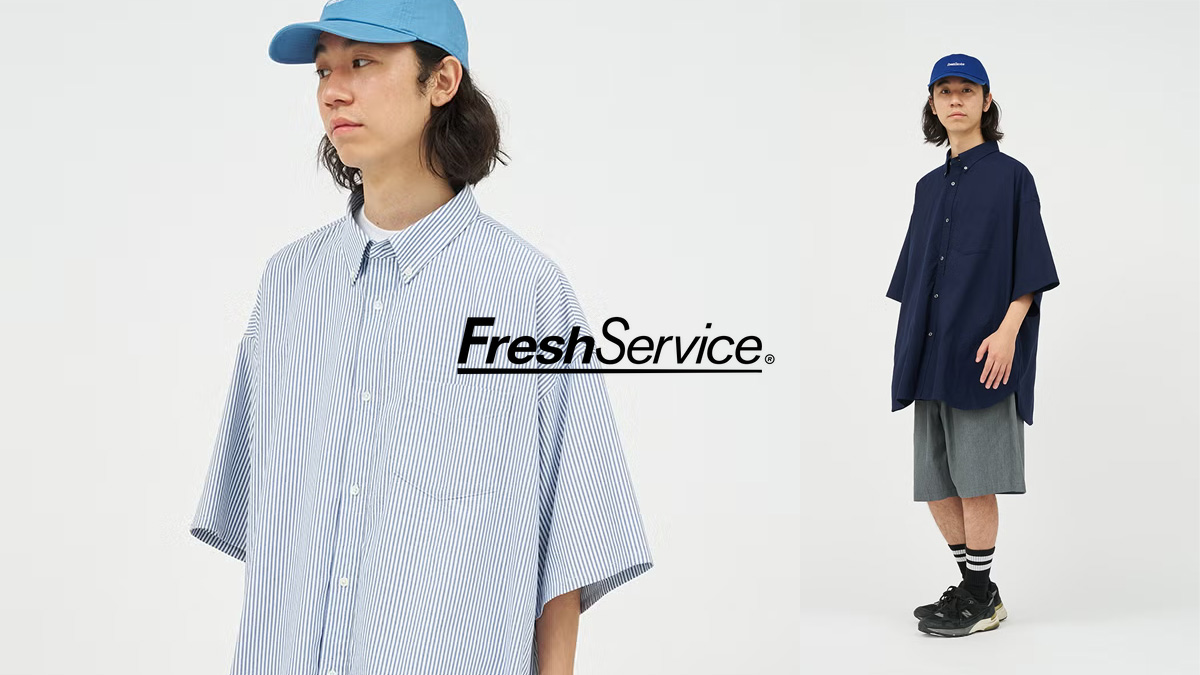 【2026夏】結局一番使えるFreshService(フレッシュサービス)の半袖シャツどう着る？