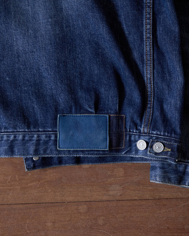 visvim インディゴ ディアスキンパッチ