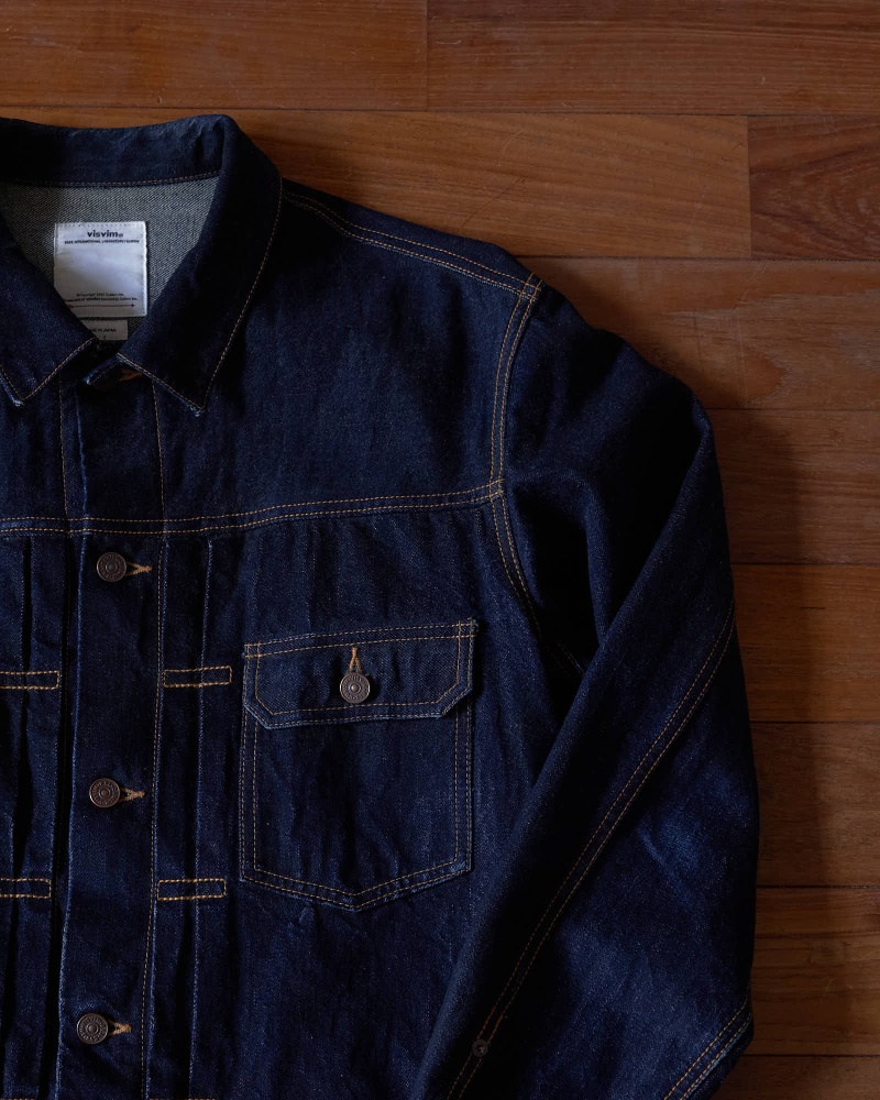visvim 泥染めデニム ジャケット スタッフ私物
