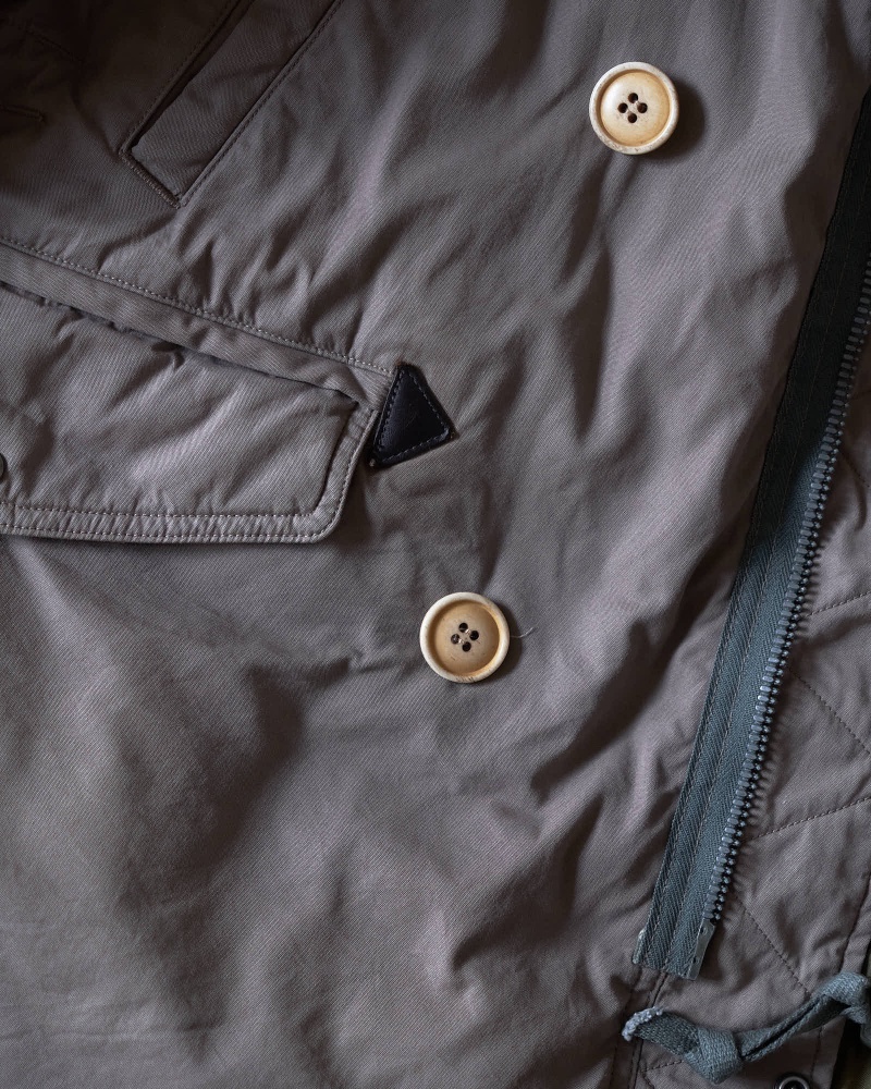 visvim ナイロン 泥染め 表面 質感