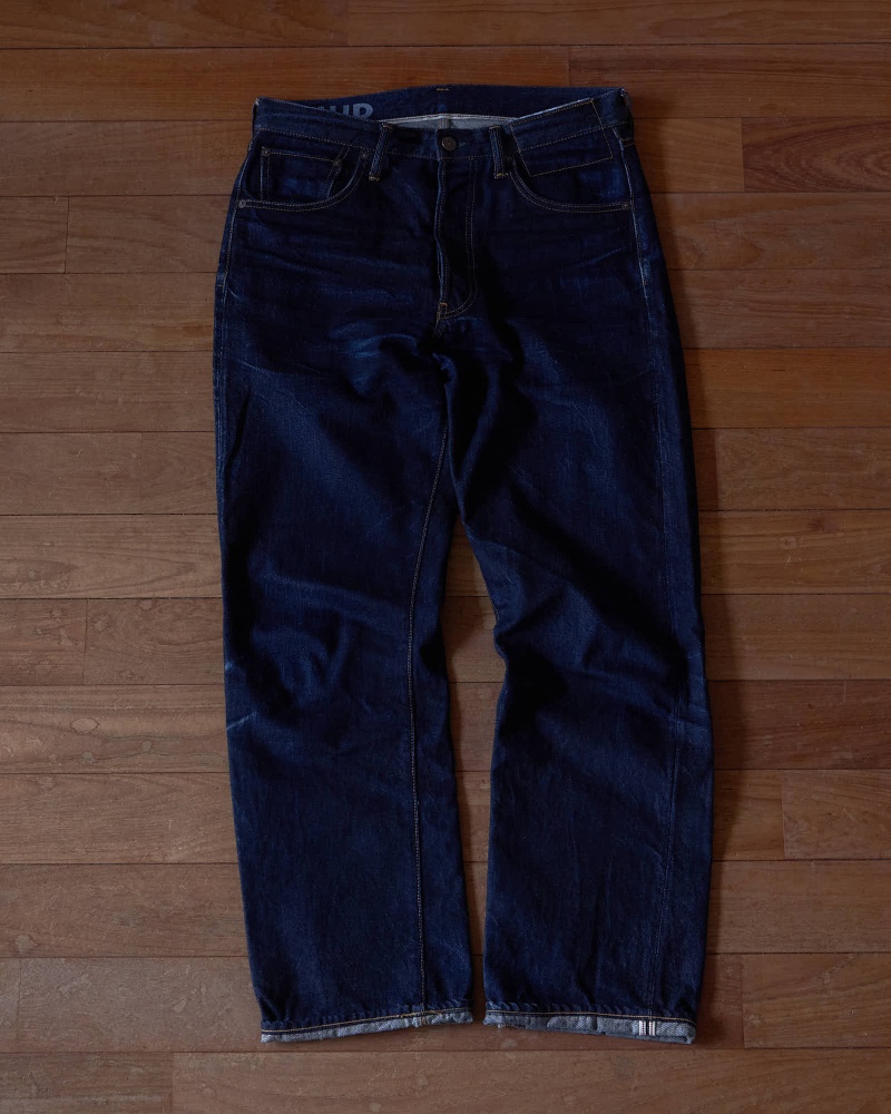 visvim 泥染めデニム スタッフ私物 全体
