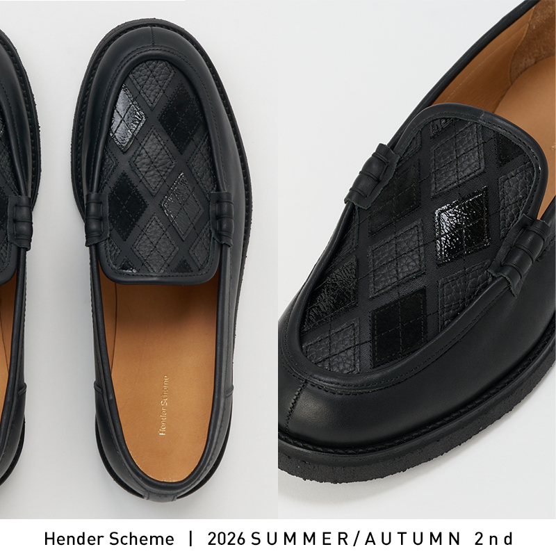 Hender Scheme(エンダースキーマ) 2026AW ｜2026 Summer / Autumn 2nd Delivery 新作「argyle loafer」と人気レザーアイテム再入荷