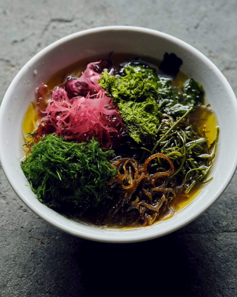 シーベジタブルを使ったお蕎麦