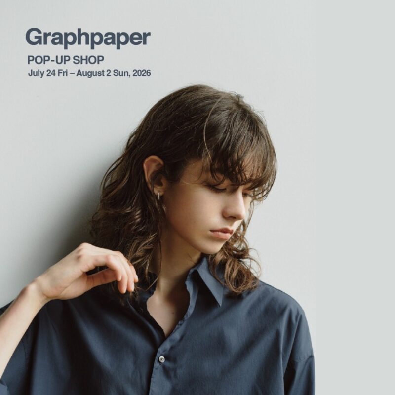 Graphpaper POP UP SHOP at WANTS AND FREE