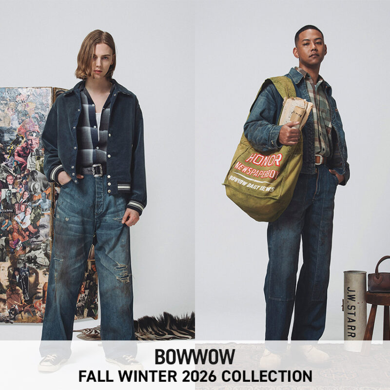 【8/29発売】BOWWOW(バウワウ) 2026FW新作