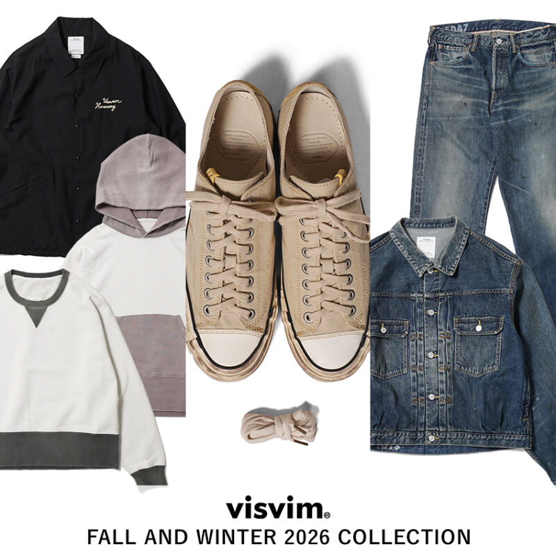 【8/8発売】visvim(ビズビム) 2026年秋冬新作