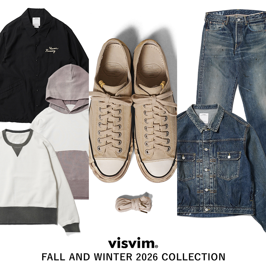 【8/8発売】visvim(ビズビム) 2026年秋冬新作