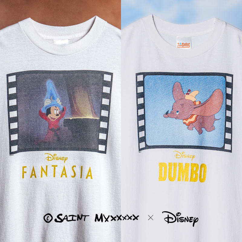 【8/8発売】SAINT Mxxxxxx(セントマイケル) ディズニーフォーカスコレクションTシャツ