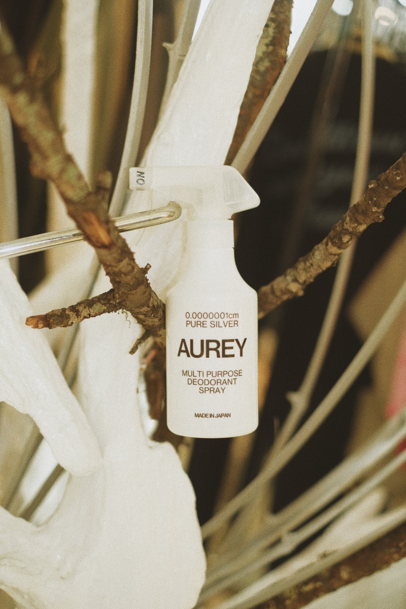 玄関まわりで使う AUREY VEIL の制菌スプレー