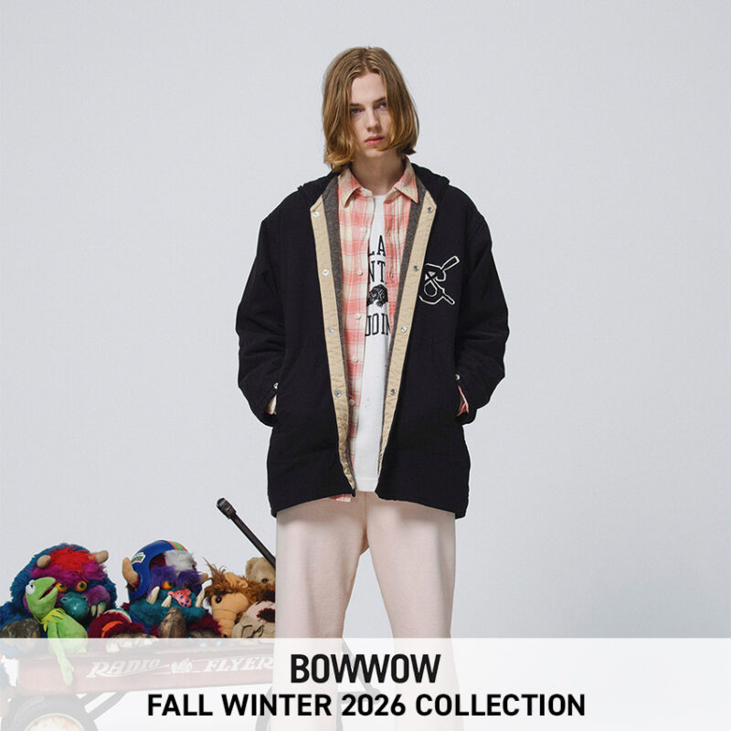 【9/5発売】BOWWOW(バウワウ) リペアシャツ