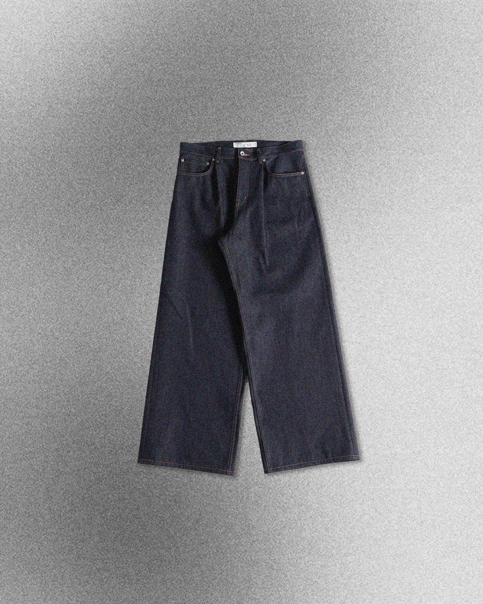 DAIRIKU "Wide" Rigid Denim Pants