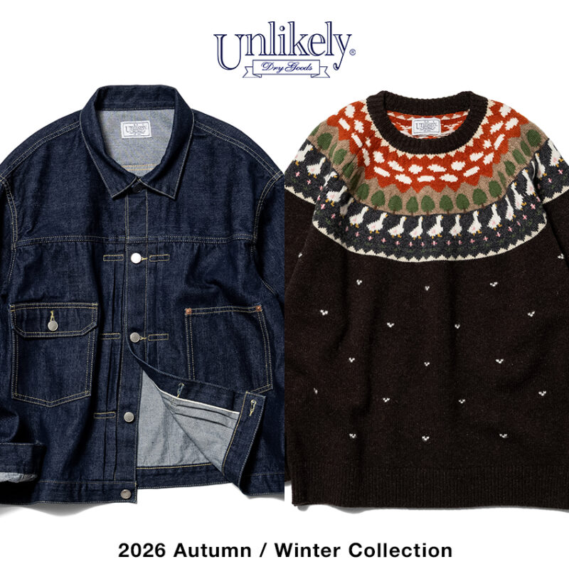 【10/17発売】Unlikely(アンライクリー)新作3型
