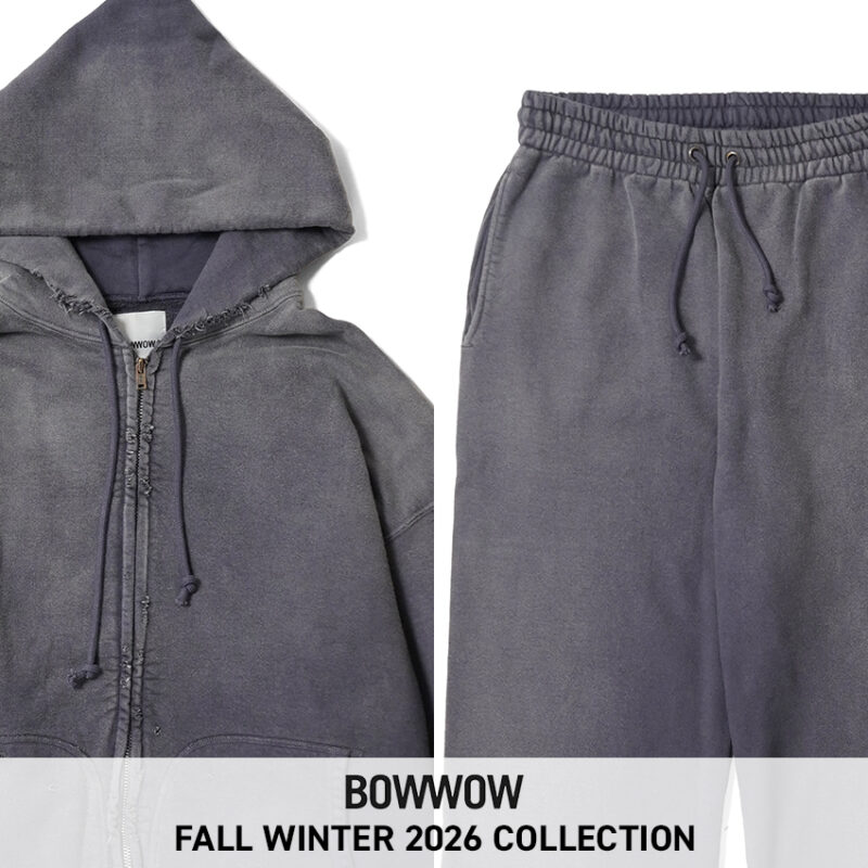 【10/17発売】BOWWOW(バウワウ) 新作スウェット