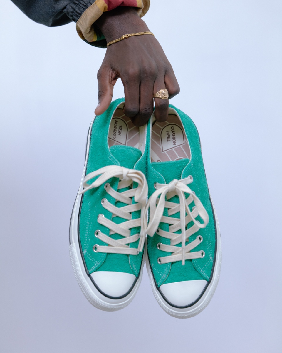 CHUCK TAYLOR SUEDE OX ディテール